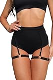 Tongmingyun Kurze Sporthose Damen High Waist Gym Booty Shorts Bauchweg Radlerhose Sportshorts Boxershorts Leggings Unterhosen Sommer Short für Yoga Joggen Pilates Fitness Schwarz M