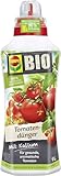 COMPO BIO Tomatendünger – natürlicher Spezial-Flüssigdünger – für alle Tomatensorten – 1 Liter
