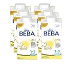 Nestlé BEBA JUNIOR, Milchgetränk ab dem 1. Geburtstag, trinkfertiges Milchgetränk im Tetra Pak, auf die Bedürfnisse von Kindern ab 1 Jahr abgestimmt, 6er Pack (6 x 200ml)