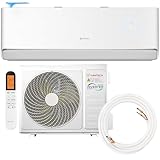 HANTECH 12000 BTU 3,6 kW Split Klimaanlage mit Frisch Luftzufuhr mit 3 m Leitung + Halter + Wifi (12000 BTU)