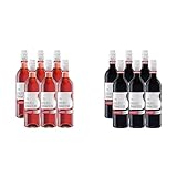 Schloss Sommerau Alkohofreier Roséwein (6 x 0.75 l) & Schloss Sommerau Alkoholfreier Rotwein lieblich (6 x 0.75 l)