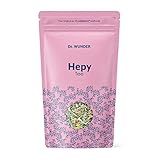 Dr. Wunder® HEPY Tee 100g: Leber- und Gallenblasenreinigung | Kräutertee in Apotheken-Qualität | wertvolle Bitterstoffen zur Stärkung der Leberfunktion