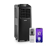 Klarstein Klimaanlage, 4-in-1 Klimagerät, Entfeuchter, Ventilator & Nachtmodus, Mobile Klimaanlage mit Abluftschlauch, App-Steuerung, Air Conditioner für Räume bis 44 m², 9000 BTU, Weiß