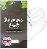 Summer Foot Premium Hornhaut-Socken for Men - Hornhaut Fußmaske für Männer - Maske für weiche Füße - Fußpflege - dermatologisch getestet