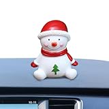 Youngwier Weihnachtsauto-Dekoration Innenraum | Modische süße Auto-Accessoires - Dekorations-Dashcams für Autos, Autoinnenzubehör, Desktop-Ornamente, Weihnachtsthema für den Tischgarten