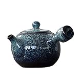 BAWHO Exquisite Ceramic Teapot Kettle Blue Teapot Beverage, Ceramic Kung Fu Tea, Small Tea Set 230Ml