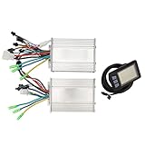 Elektrombike -Umrechnungskit 36V 48 V 450W P3H Dual Antriebsanzeige -Panel -Controller mit multifunktionalem Display -Wärmeableitungen und haltbarem ABS -Material für DIY