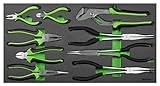 Siegen by Sealey S01277 Zangen-Set mit Werkzeugablage, 9-teilig