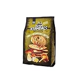 Krambals Bruschetta Brotchips - Waldpilze & Butter gesundes Knabbergebäck 70 g (12 Stück)