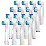 REDTRON Ersatzbürstenköpfe für Oral B, 16 Pack elektrische Zahnbürstenköpfe für Oral B Braun, Classic Precision Clean Bürstenköpfe Fit Professional Care, Vitality Pro Smart Genius Series und mehr…