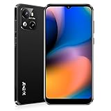 XGODY Smartphone Ohne Vertrag X18, Handy Günstig mit 4000mAh und 6.3'' Display, 2GB+16GB 256GB Erweiterbar, Dual SIM 4G Android OS Neu Handy, 8MP+5MP, Face ID GPS Smartphone-Schwarz