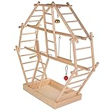 Trixie 5659 Holz-Leiterspielplatz, 44 × 44 × 16 cm