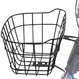 Fahrrad-Frontkorb | Fahrrad-Roller-Trägerkorb, Outdoor-Aufbewahrungskorb für Damen und Kinder