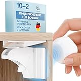 MUTKIND Magnetisches Schrankschloss 10X - VV - (Extra Klebestreifen)