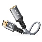 LEENUE 8K HDMI Verlängerungskabel 0,3 m