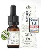 NatureYOU® CBD ÖL 10% - Vollspektrum - CBD Tropfen mit 1000mg Cannabidiol - Deutsches Qualitätsprodukt - 10 ml