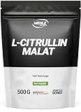 L-Citrullin Malat Pulver 2:1 – 500g – Hochdosiert – Vegan – produziert in Deutschland – Aminosäure