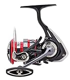 Daiwa Ninja LT 3000C XH, Spinning Winde mit Vorderbremse, Compact Body, NJ18LT3000CXH