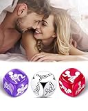 3 pcs Valentinstag-Geschenk,Würfelspiel-Set,für Ihn Sie Geschenke für Freund Ehemann Lustige Geschenke für Männer Frauen Weihnachtsgeschenke Wichtelgeschenk Adventskalender Füllung Männer