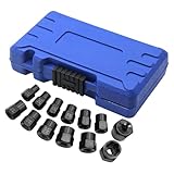 Schraubenausdreher-Set | Schockfestes Schrauben- und Mutternentferner-Set | Präzises Entfernungswerkzeug Mit Rutschfestem Ergonomischem Griffdesign Für Kfz-Werkstatt Achsabfluss Induktion