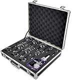 Schröpftherapie-Set, 14 Saugnäpfe für Massage und Schmerzlinderung, professionelles Vakuum-Schröpfset mit Koffer für Physiotherapie