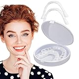 kpquahom Zahnprothesen Set Künstliche Zähne Aufhellen Zahnersatz Veneers Weiße Zähne Silikon Prothese Zähne Fake Zahnspange