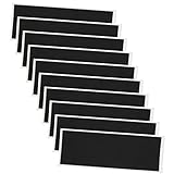 Kisangel 10 Stück Rutschfeste Aufkleber Klebeband SSKATEBOARD GRIP Transparentes Skateboard-Griptape Finger-Skateboardband Finger-Skateboard-Aufkleber Schaumstoff-Griffband