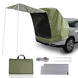 WOOLUCK Auto SUV Heckklappenzelt, Heckklappenzelt mit Moskitonetz-Winddicht, Heckzelt Auto, Universal wasserdicht Heckzelt, Markise Auto für Camping und Outdoor Abenteuer