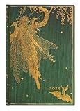 Paperblanks 12-Monatskalender 2024 Olive Fairy | Tagesüberblick | Mini (95 × 140 mm)
