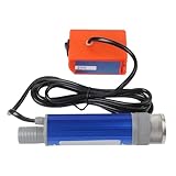 VRTYVEYBB Tragbare Lithium-Batteriepumpe für DAYI 40-60L/min schnurlose Diesel-Wasserübertragung mit 2,4m Kabel und 4-6m Lift