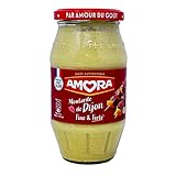 Amora Senf Moutarde de Dijon fein und scharf 440 g