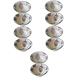 Ciieeo 10 Stück Bambushut Teetasse Keramik Kaffee Büro