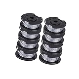 Szwaldaper 8er-Pack Trimmer-Spulen-Ersatzfadenspule, for Bosch, Art 23 26 SL, 4 m x 1,65 mm, Trimmer-Ersatzteile Trimmer-Spulenfaden