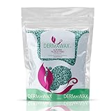 Dermawax 1 kg Aloe Vera Heißwachs Waxing Perlen Anwendung ohne Wachsstreifen Haarentfernung Intimbereich Bikini Beine Gesicht Arme Achseln Rücken Brust Enthaarung, Augenbrauen Wachs (1 kg)