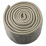 Wandschutz Antikollision 3D Sockelleiste Schaum Baumwolle Wandaufkleber 2M Streifen für Innendekoration (grau)