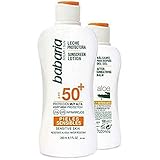 Leche Protector Solar Sensibles F-50+ + After Sun. 300 ml