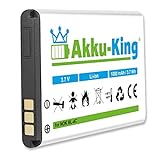 Akku-King Akku kompatibel mit Olympia BL-40, BL-OS4, BL-VA, LN-4C - Li-Ion 1000mAh - für Becco Plus, 2130, 2203