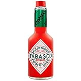 Tabasco Pepper Sauce - 350 ml / 0,35 Liter Glasflasche - original - 100% natürliche Zutaten - scharfe Chili-Sauce
