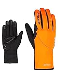 Ziener Erwachsene DAGUR GTX INF TOUCH bike glove Fahrrad- / Outdoor / Funktions-Handschuhe | wasserdicht, atmungsaktiv, poison orange, 8