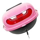 ifundom Motorrad Koffer mit Rückenlehne Robuster Vielseitiger Stauraum Verschließbar Kompatibel mit Verschiedenen Modellen Speziell für Frauen Praktischer Heckträger Zubehör Langlebiger