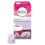 Veet Spawax Warmwachsscheiben Für Veet Spawax Wachsgerät - Langanhaltende Haarentfernung Mit Warmwachs - 1 X 6 Wachsscheiben