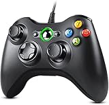 Zexrow Controller für Xbox 360, PC Controller Gamepad Joystick mit Kabel USB Controller für Xbox 360/Xbox 360 Slim/PC Windows 7/8/10 / XP