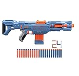 Nerf Elite 2.0 CS-10 Blaster mit 24 Nerf Darts und 10er Magazin, mit Schulterstütze und Laufverlängerung, Spielzeug für draußen, abfeuern mit Reichweite von bis 27 Meter, für Kinder ab 8 Jahren