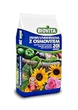 BIOVITA Universelle Blumenerde mit Osmocote 20L - Pflanzenerde für Blumen & Pflanzen, mit 3-Monats-Dünger