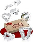 LouMaxx Fensterstopper 6er Set – Fensterklammer –...