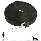 MAEXUS Schleppleine, 10m Schleppleine Wasserfest, Schleppleine für Hunde, Schleppleine Hund Lange Hundeleine mit Handschlaufe&Karabiner, Robuste Nylon Hundeleine für Training Outdoor