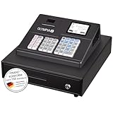 Olympia K100 Registrierkasse | Kasse für den Handel | LED Kundenanzeige | 58mm Thermodrucker | Android 11 Betriebssystem | Hubtastatur 39 Tasten | Grafisches Bonlogo | inkl. Kassenschublade