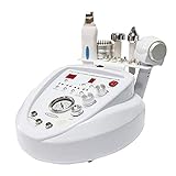 Diamant Mikrodermabrasion Dermabrasion Maschine 5 in 1 | Ultraschall Hautlifting | Hautschaber | Heiß-Kalt Hammer | Photon Lichttherapie | Weiß | 6.25KG