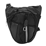 Multifunktionale wasserdichte Outdoor-Taillen-Beintasche – Schulterhandtasche, Motorrad-Hecktasche für Radfahren, Wandern, Camping, Motorrad, Reiten, Reisen – leicht, tragbar für