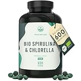 Bio Spirulina Chlorella Tabletten - 600 Presslinge - 6.000mg...